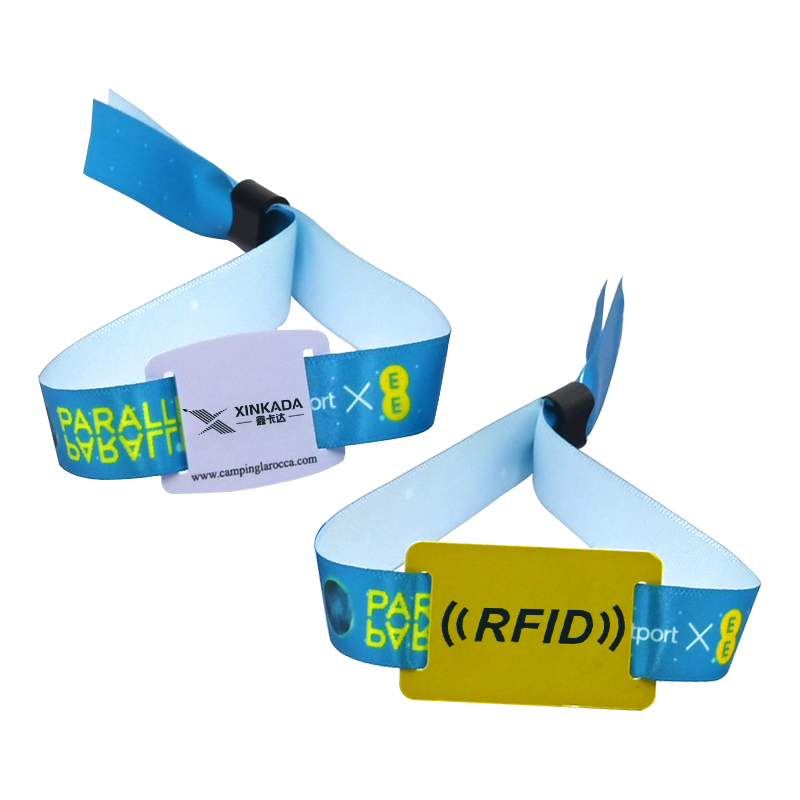 RFID智能卡腕帶織嘜腕帶RFID腕帶智能腕帶織嘜腕帶廠家3
